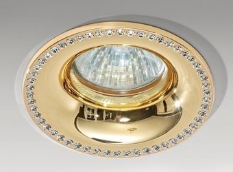 Lampa wpuszczana ADAMO MIDST DIAMOND gold (AZ2740) - AZZARDO