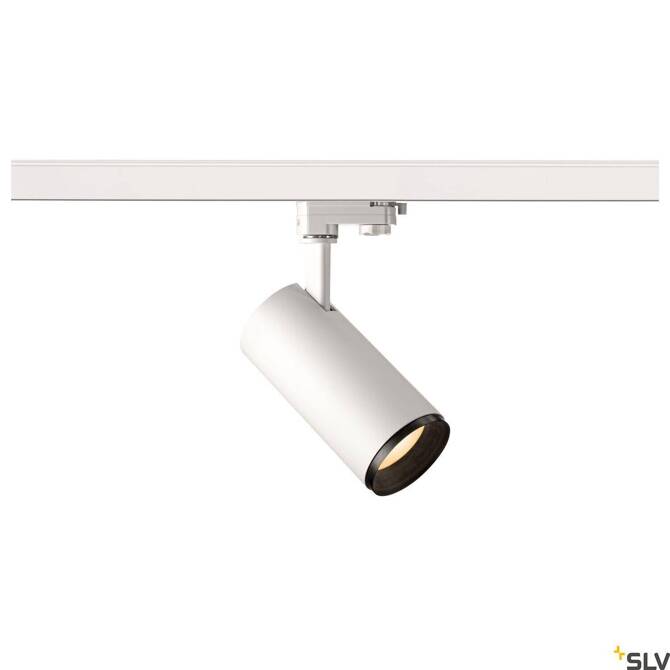 3~ NUMINOS® PHASE M, lampa z systemem 3-fazowym, biała/czarna 2700 K 60° (1004176) - SLV