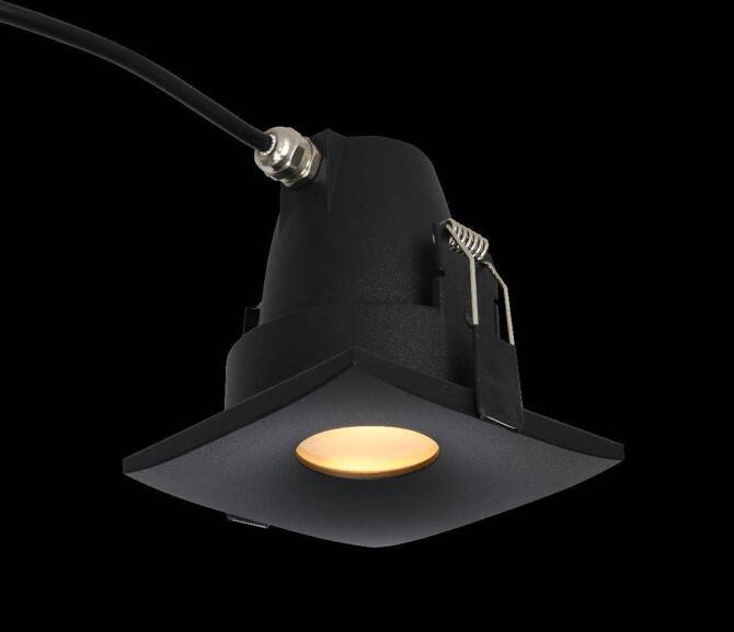 Lampa Wpuszczczana Zewnętrzena ROMOLO S IP65 Czarna (AZ5392) - AZzardo