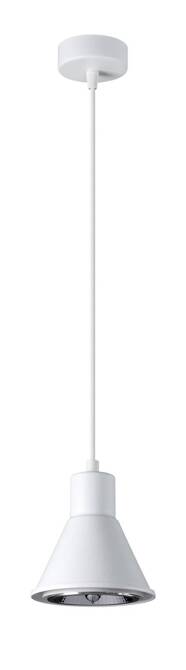 Lampa wisząca TAZILA 1 biała [ES111] (SL.0987) - Sollux