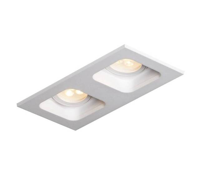 Mistic Lighting oczko stropowe Double miniQuad 2xMR16 biały mat wpuszczana MSTC-05355550