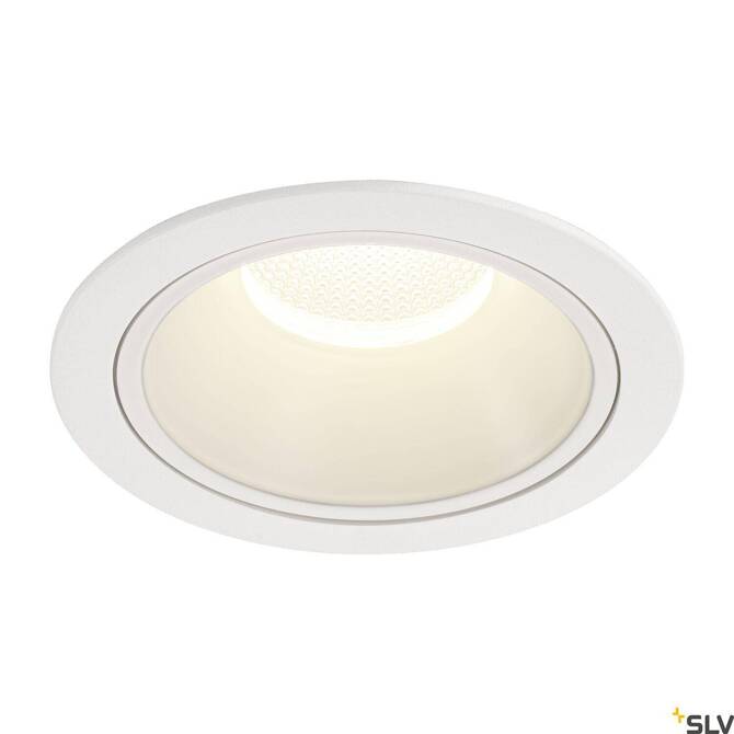 NUMINOS® DL XL, wewnętrzna oprawa sufitowa natynkowa LED, biała/biała, 4000 K 55° (1004052) - SLV